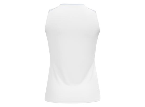 Lily Eco Sleeveless Shirt WHT/SLV M Teknisk kamp og treningsdrakt - Dame 